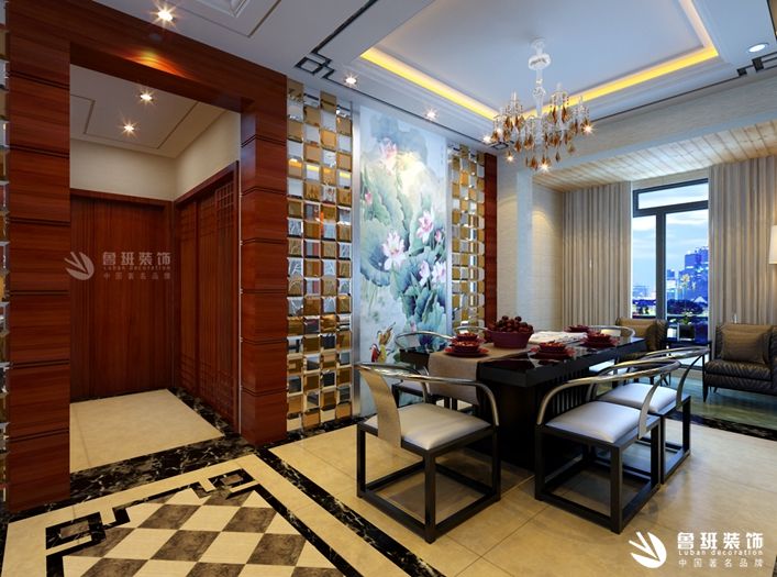 中海悅墅,混搭風(fēng)格,餐廳