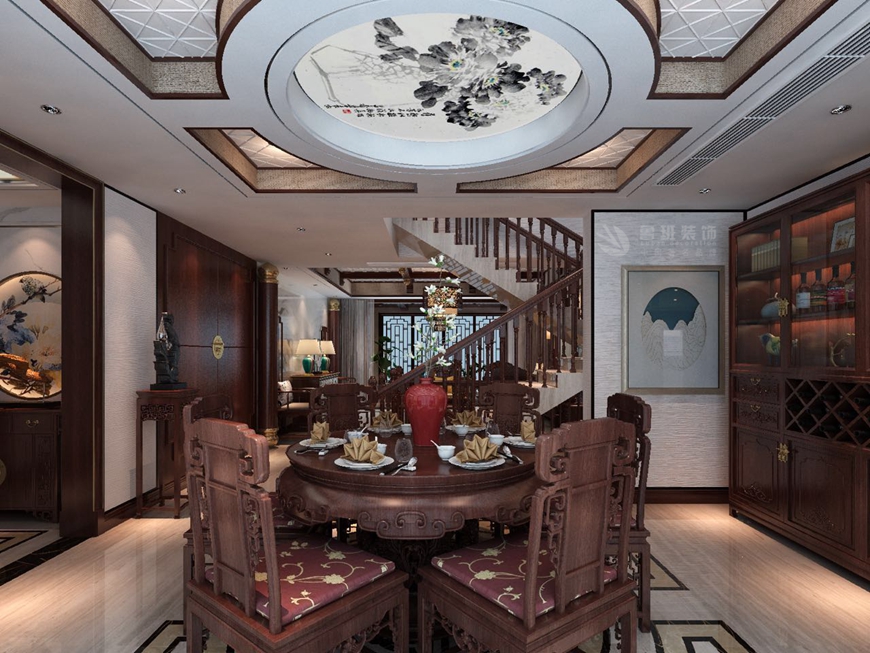 就掌燈,新中式風格,餐廳