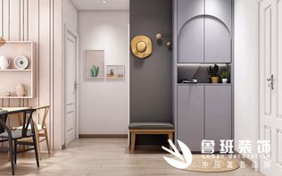 進門無玄關如何設計，鞋柜怎么放？