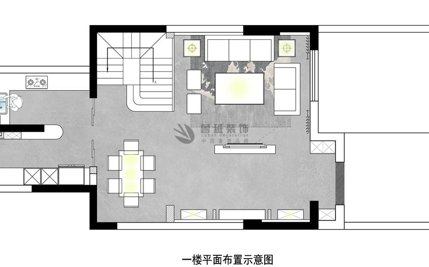 綠地城,新中式風(fēng)格效果圖,戶(hù)型圖