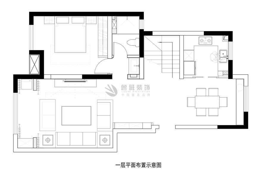 綠地城,現代簡約風格風格,戶型圖