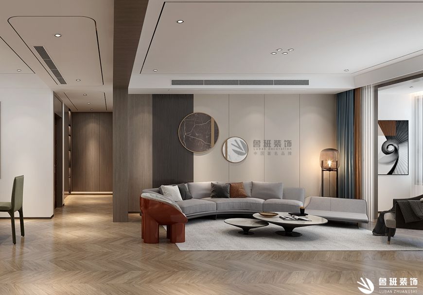 丹軒梓園,現代簡約,客廳