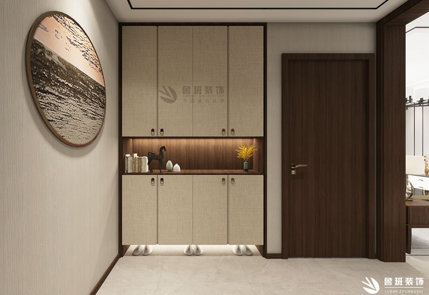 奧園·楓丹銘郡,新中式風格,門廳
